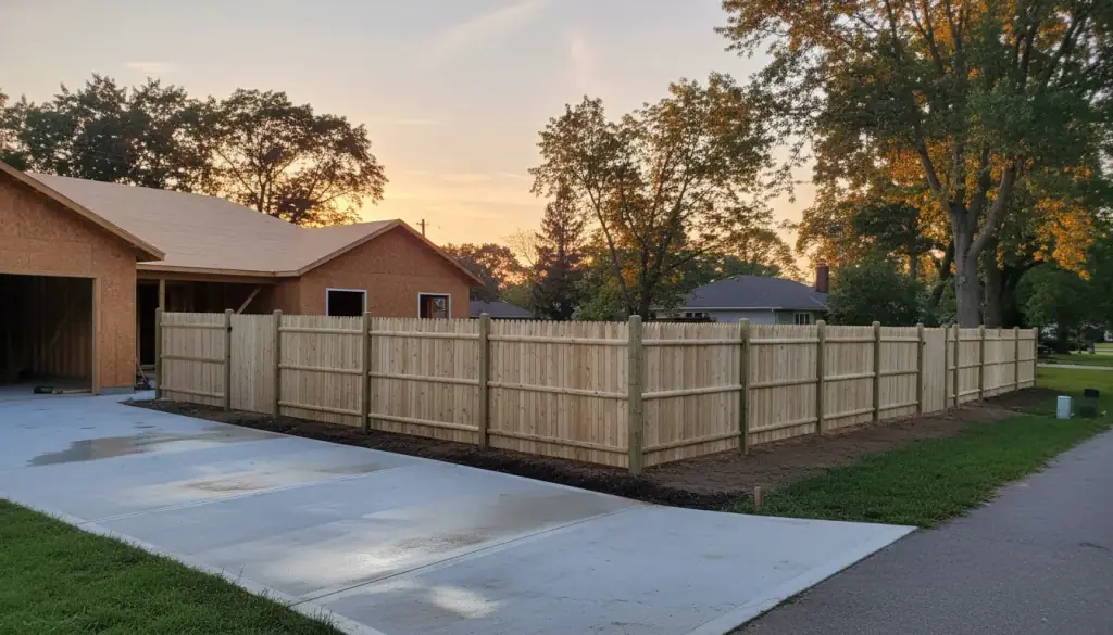 Residential fencing
